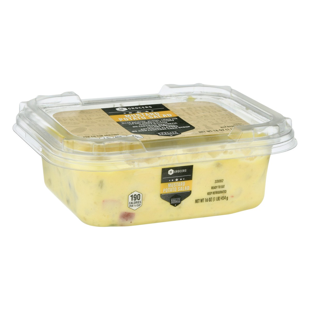 slide 14 of 14, SE Grocers Mustard Potato Salad 16oz, 1 lb