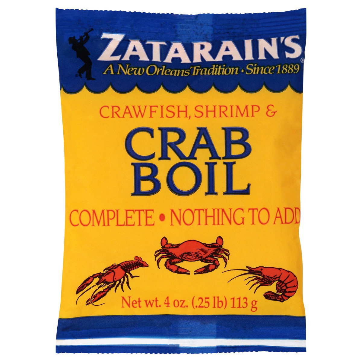 slide 1 of 7, Zatarain's Crab Boil Seasoning, 4 oz