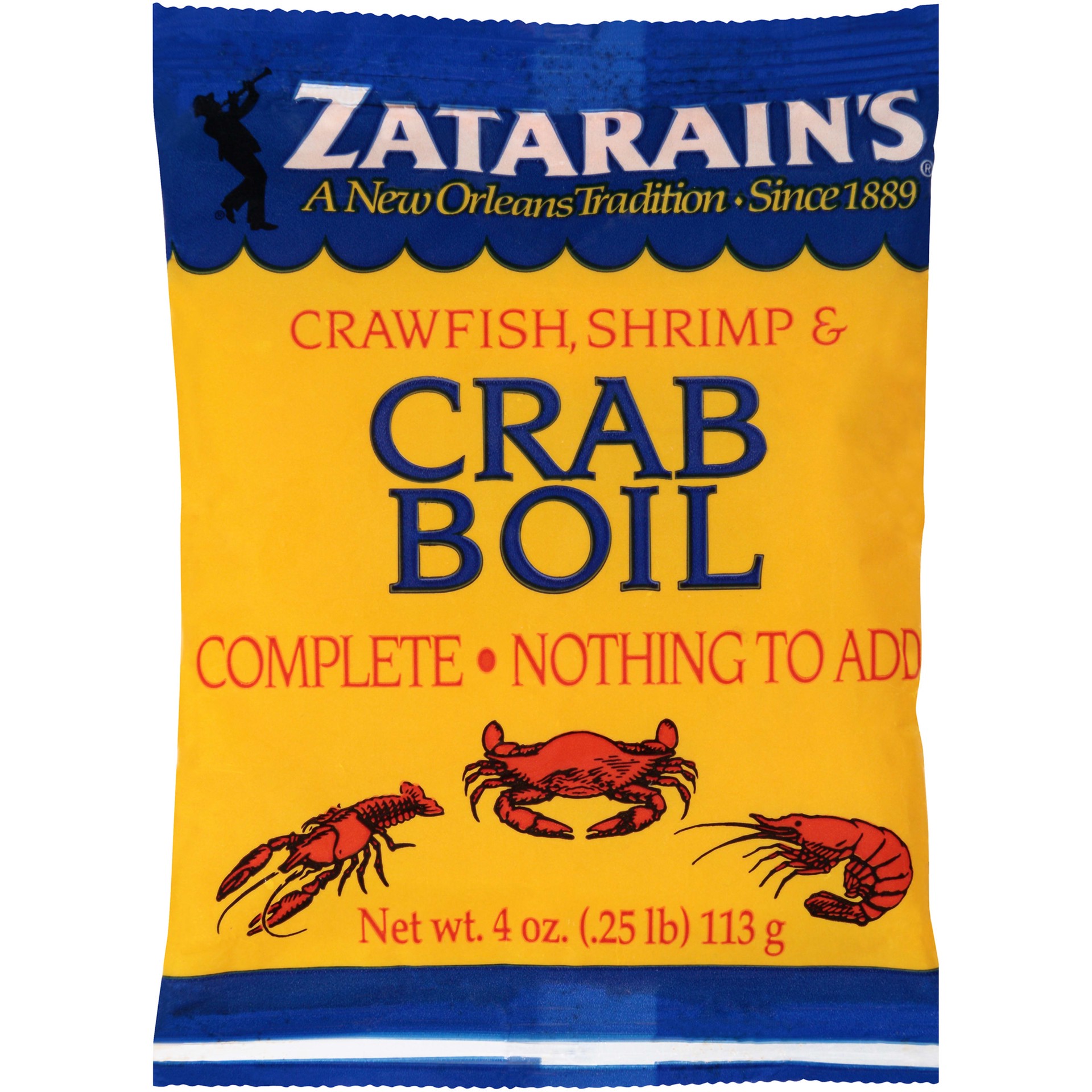 slide 1 of 7, Zatarain's Crab Boil Seasoning, 4 oz