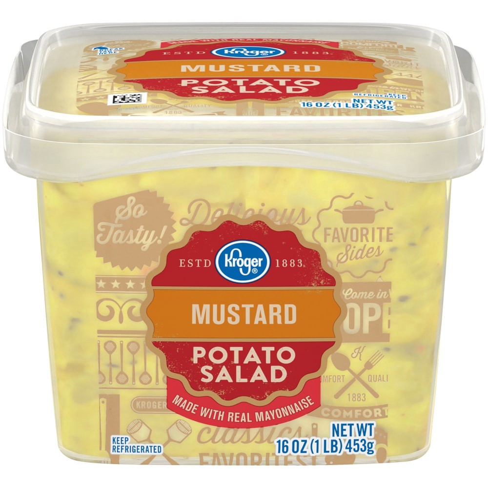 slide 3 of 3, Kroger Mustard Potato Salad, 16 oz