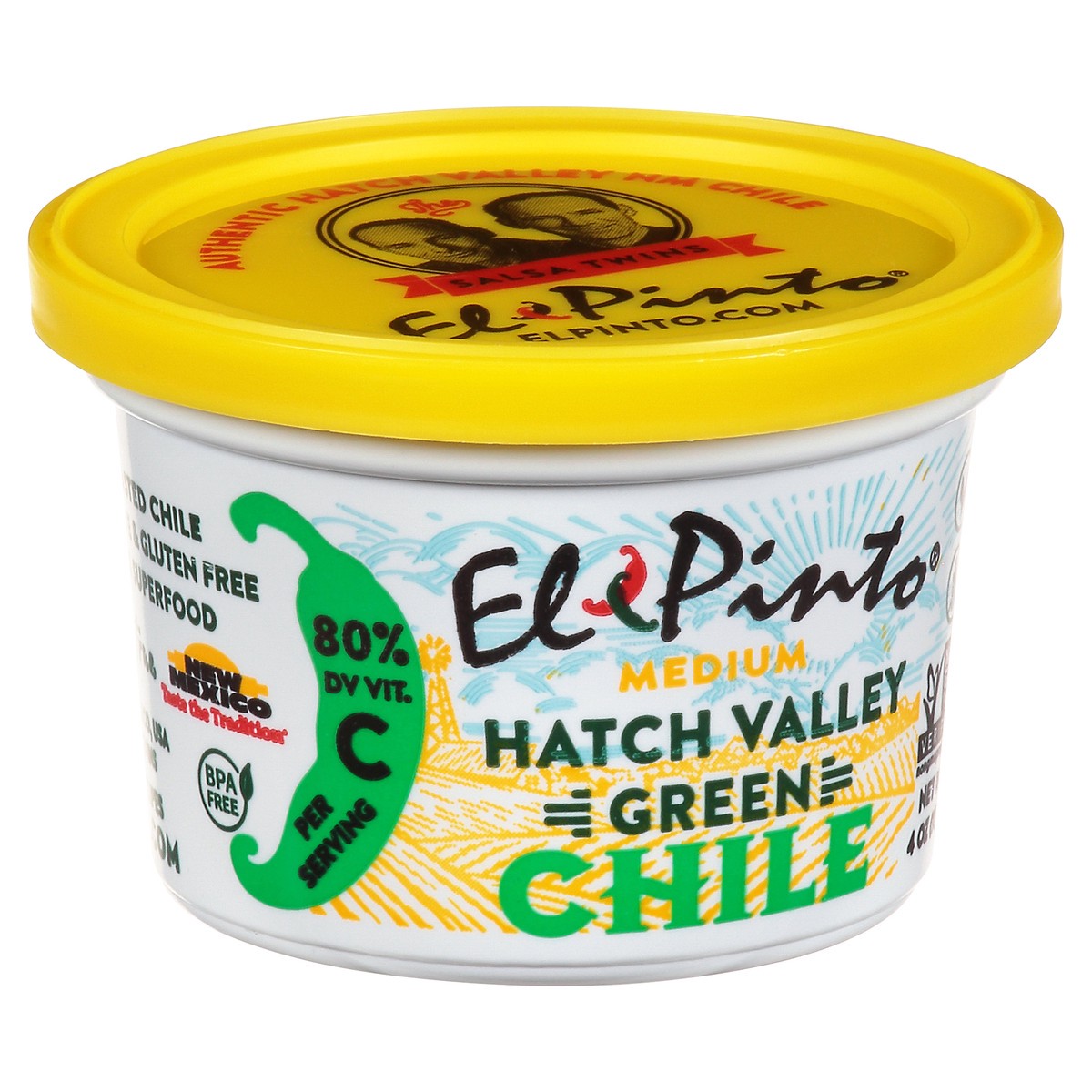 slide 8 of 9, El Pinto Green Chile Chopped, 4 oz