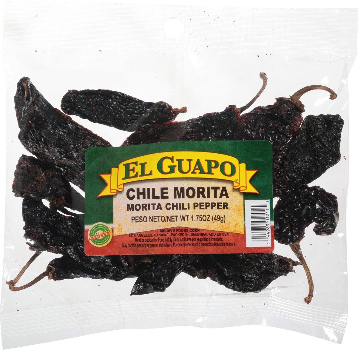 slide 9 of 9, El Guapo Chili Morita, 1.75 oz