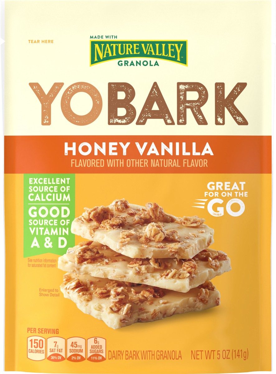 slide 8 of 14, Yobark Honey Vanilla Dairy Bark With Granola - 5 OZ, 5 oz