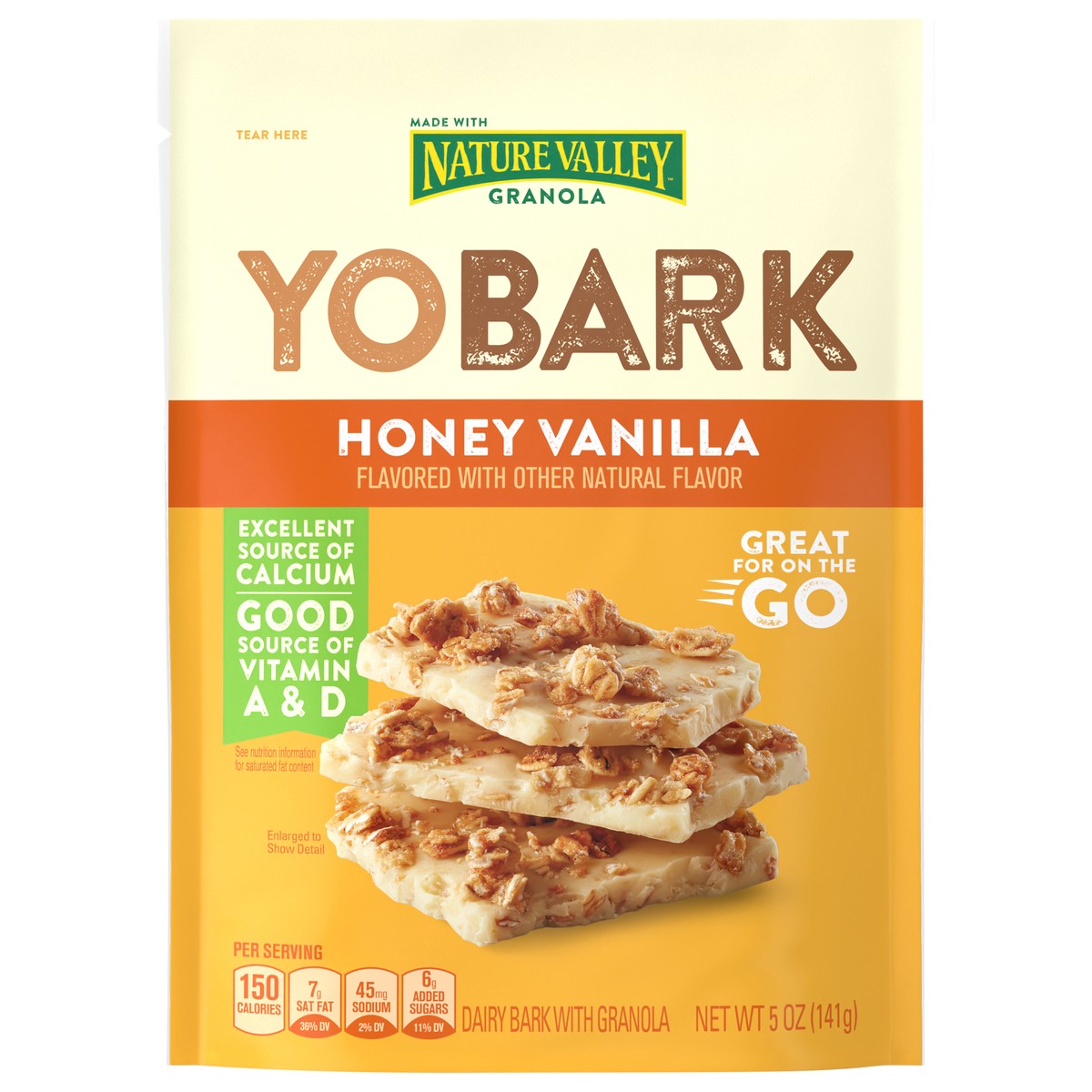 slide 1 of 14, Yobark Honey Vanilla Dairy Bark With Granola - 5 OZ, 5 oz