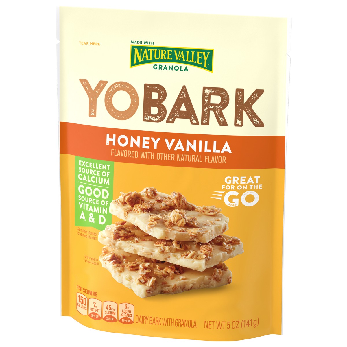 slide 12 of 14, Yobark Honey Vanilla Dairy Bark With Granola - 5 OZ, 5 oz