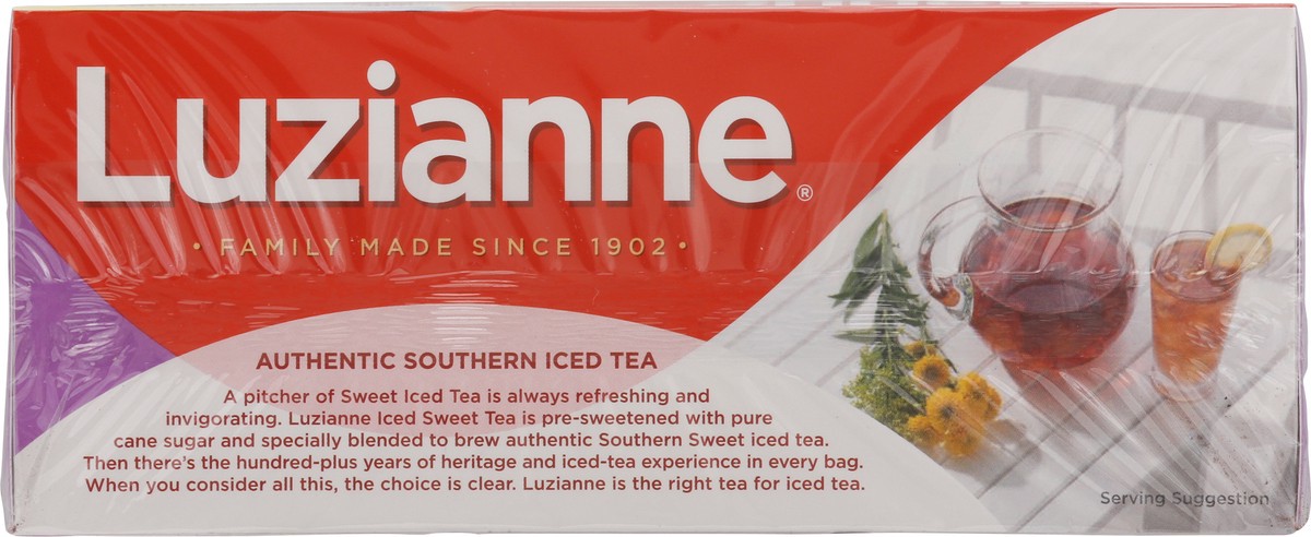 slide 13 of 14, Luzianne Sweet Tea Family Size 22 Tea Bags, 22 ct