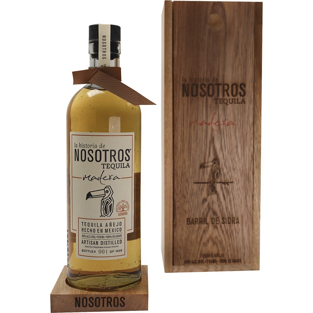 slide 1 of 1, Nosotros Tequila Cider Anejo, 750 ml