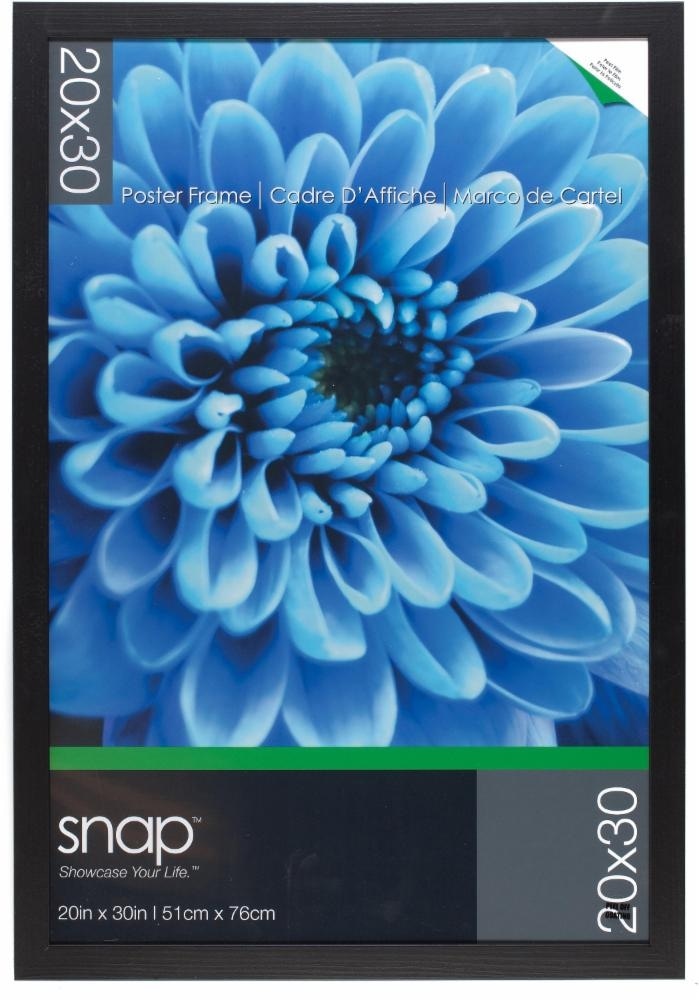 slide 1 of 1, Pinnacle Snap 20 X 30 Poster Frame - Black, 1 ct