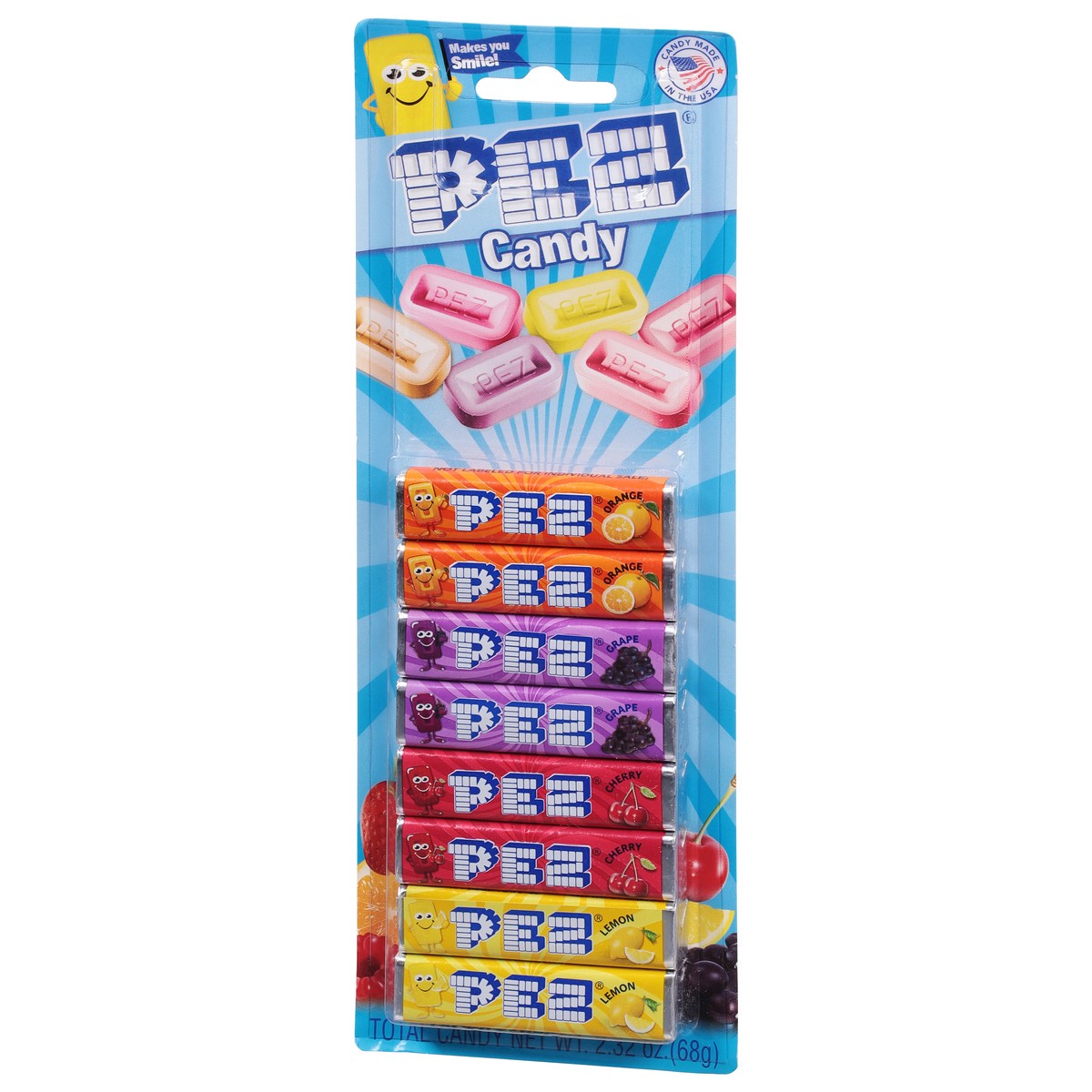 slide 2 of 13, PEZ Assorted Candy 2.32 oz, 8 ct
