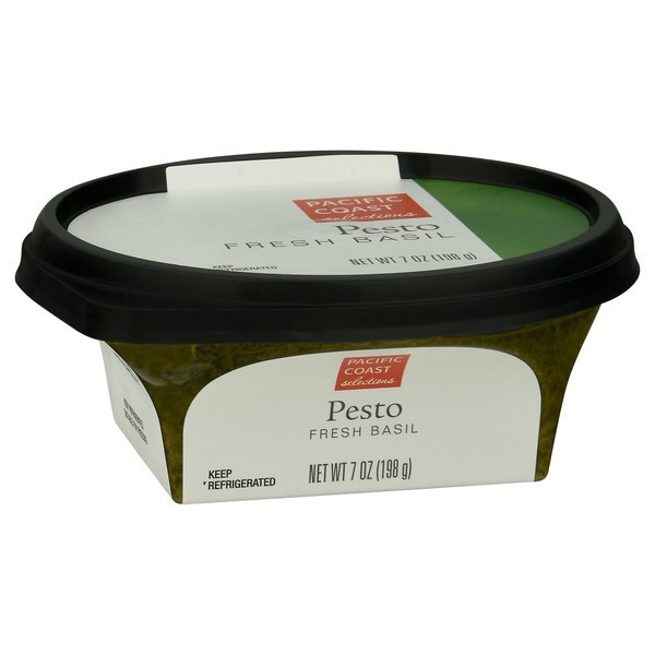 slide 1 of 1, Pacific Coast Selections Fresh Basil Pesto 7 oz CupTub, 7 oz