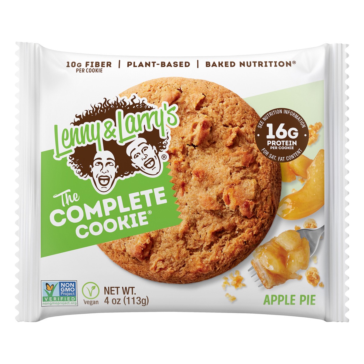 slide 1 of 2, Lenny & Larry's Apple Pie The Complete Cookie 4 oz, 4 oz