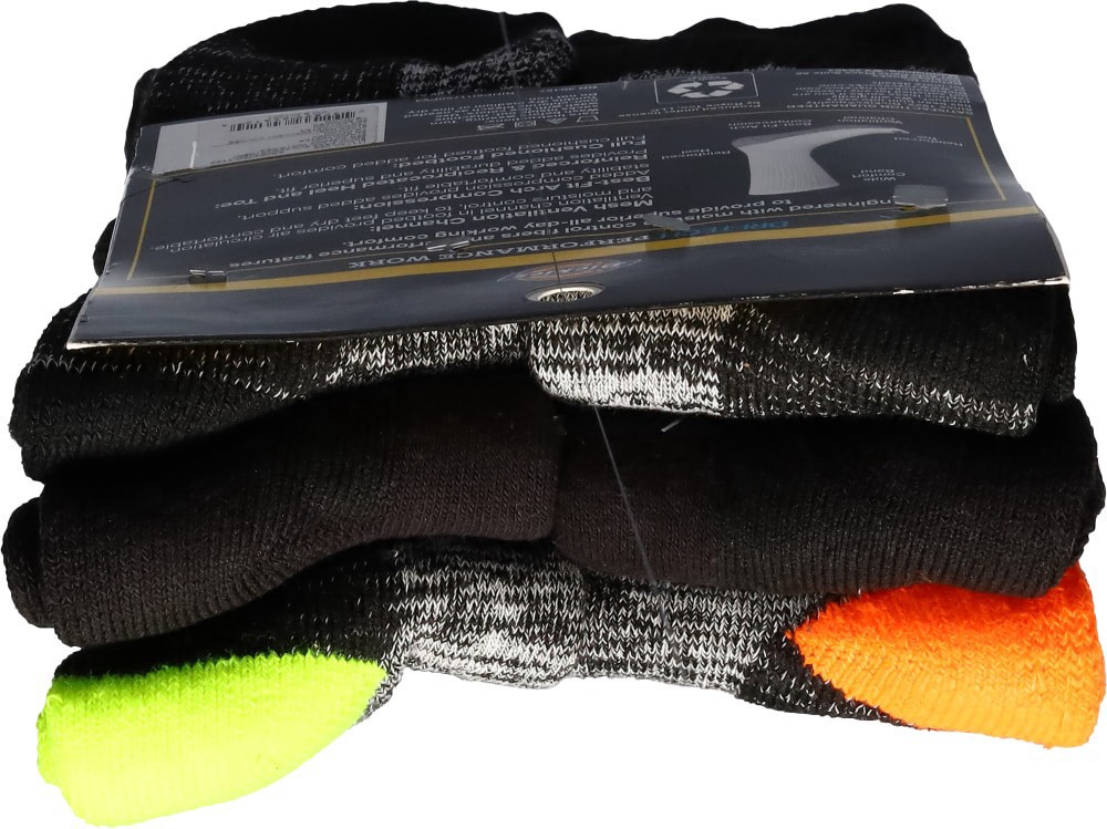 slide 2 of 6, Dickies® Dri-Tech Crew Mens Socks, 6 pair