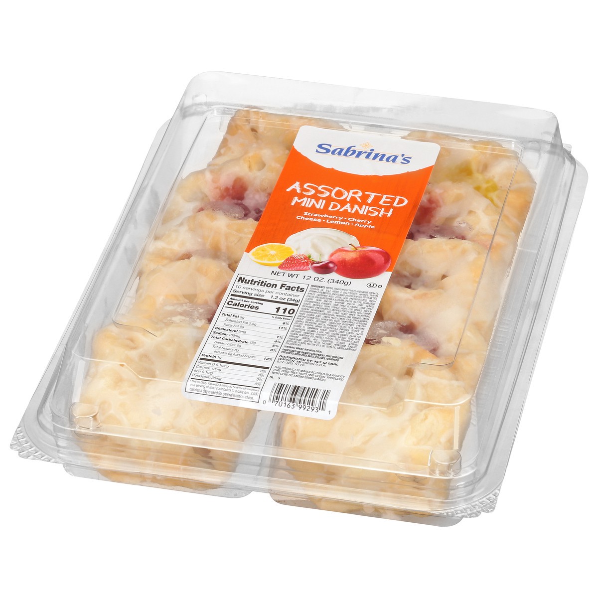 slide 4 of 14, Sabrina's Mini Assorted Danish 12 oz, 12 oz