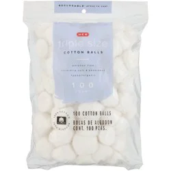 H-E-B Triple Size Cotton Balls
