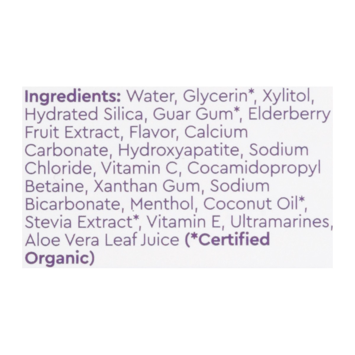 slide 2 of 14, Radius Immuniminty Elderberry Mint Toothpaste, 2.5 oz