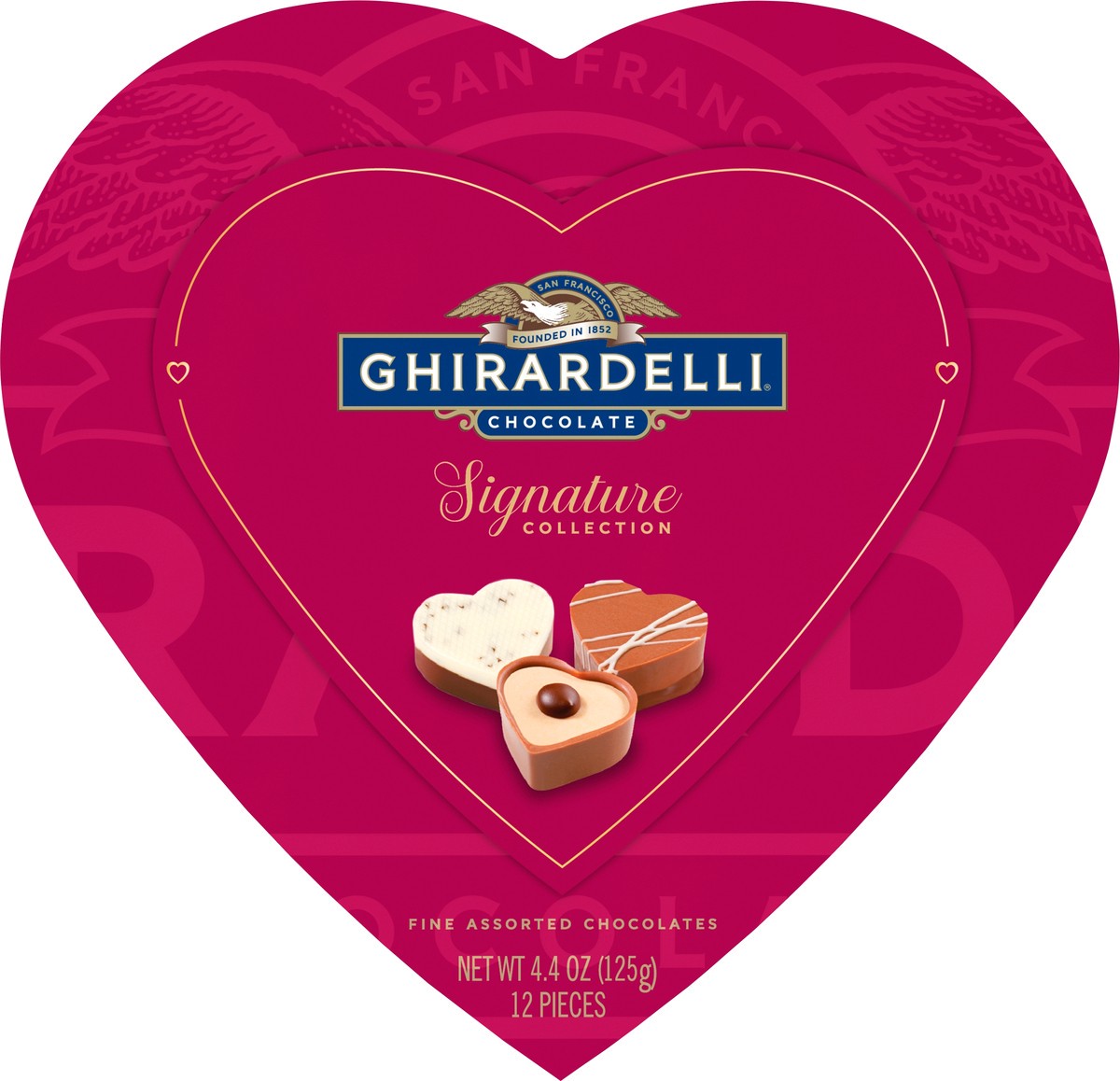 slide 6 of 9, Ghirardelli Valentine's Sweethearts Heart Shaped Box Gift, 4.4 oz