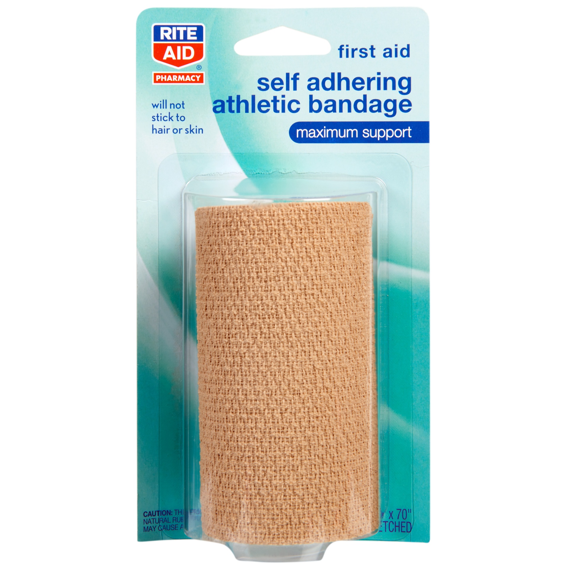 slide 1 of 3, Rite Aid Self Adhering Athletic Bandage, Maximum Support, 1 ct