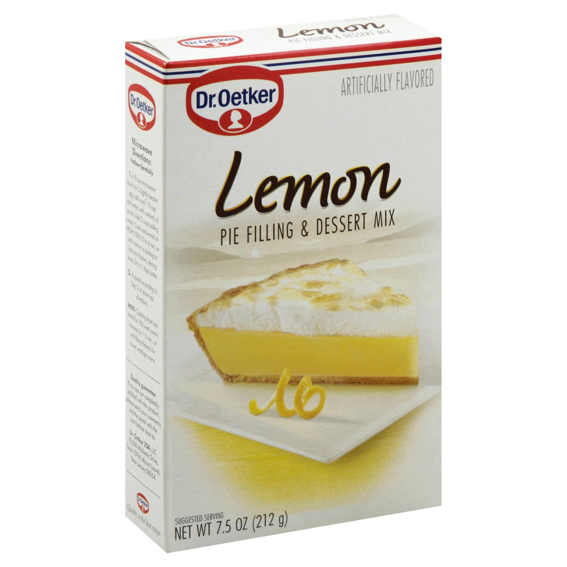 slide 1 of 1, Dr. Oetker Lemon Pie Filling & Dessert Mix, 7 oz