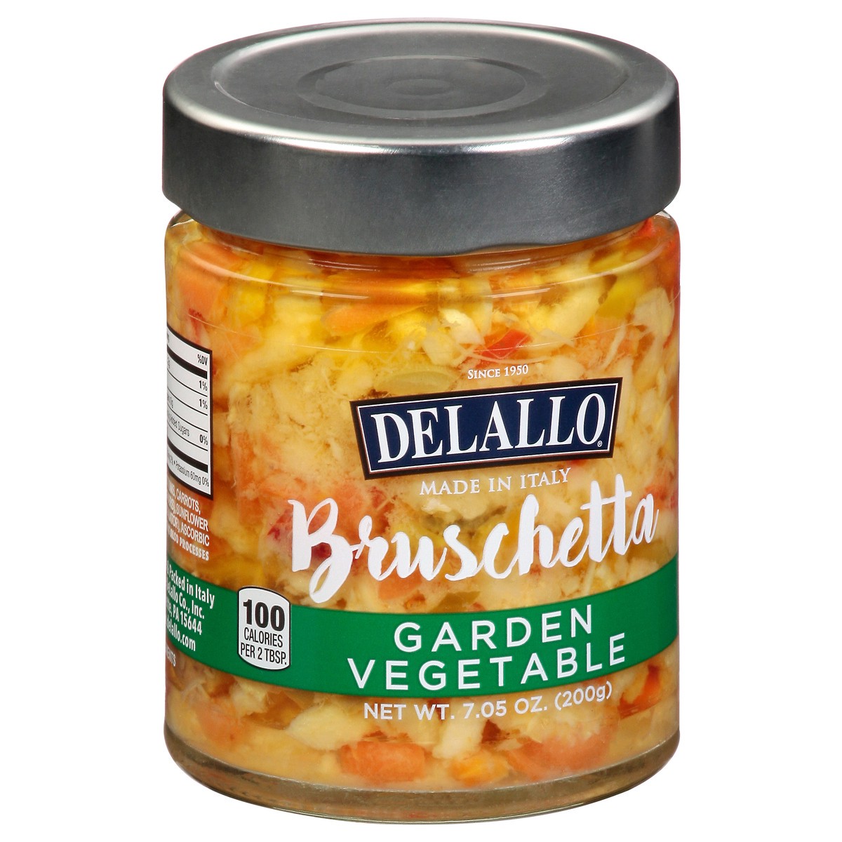 slide 2 of 9, DeLallo Garden Vegetable Bruschetta 7.05 oz, 7.05 oz