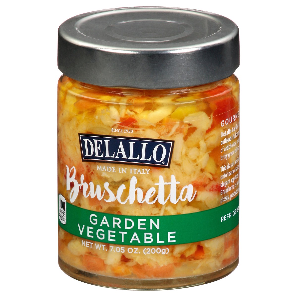 slide 6 of 9, DeLallo Garden Vegetable Bruschetta 7.05 oz, 7.05 oz