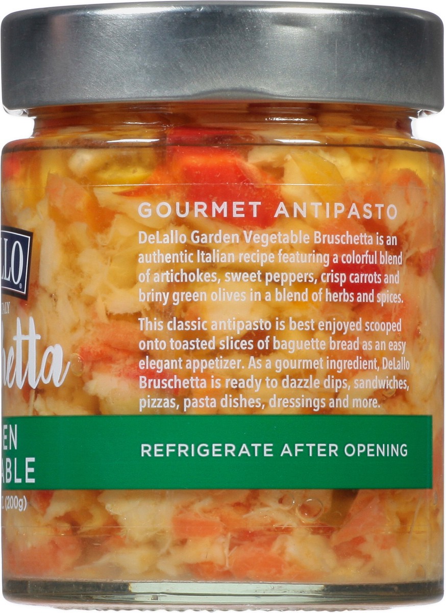 slide 9 of 9, DeLallo Garden Vegetable Bruschetta 7.05 oz, 7.05 oz