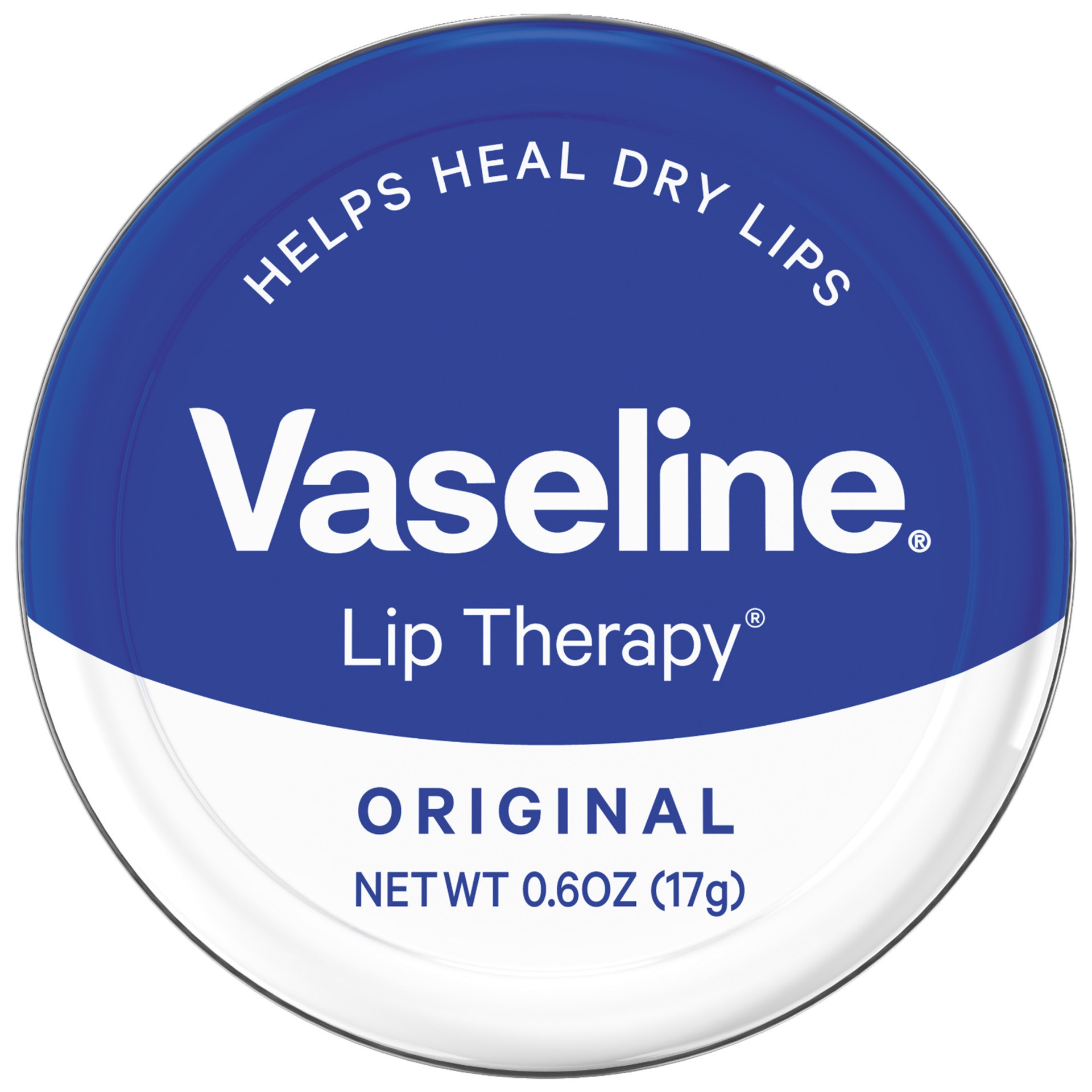 slide 1 of 5, Vaseline Original Lip Therapy Tin, 0.6 oz