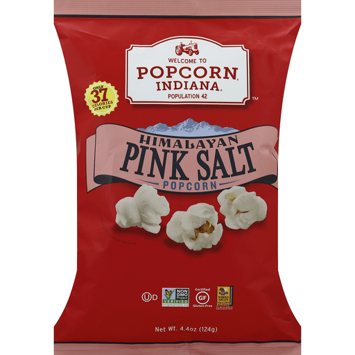 slide 3 of 3, Popcorn, Indiana Pink Himalayan Salt Popcorn, 4.4 oz