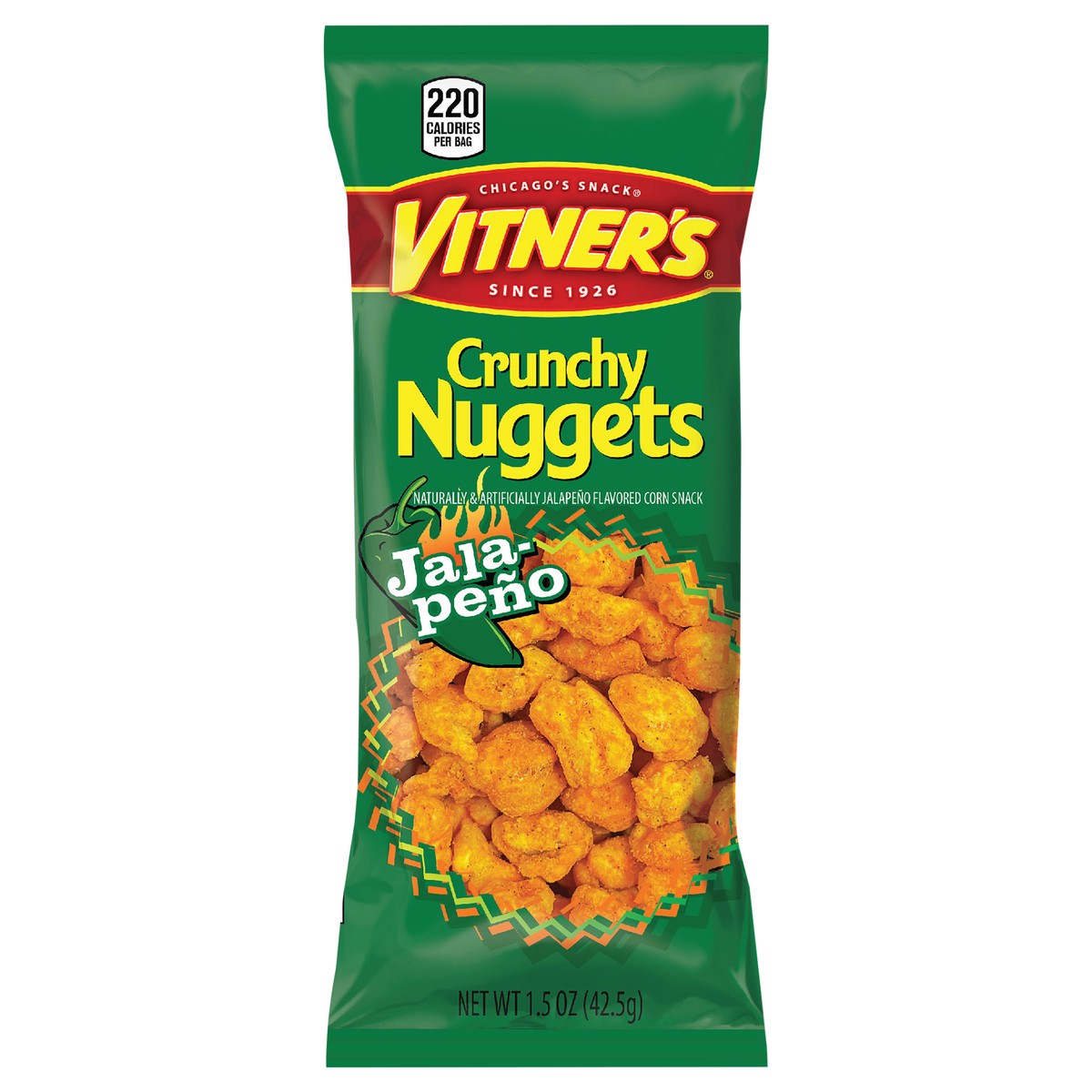 slide 1 of 1, Vitner's Vitner's Jalapeno Nuggets - 1.5 oz, 1.5 oz