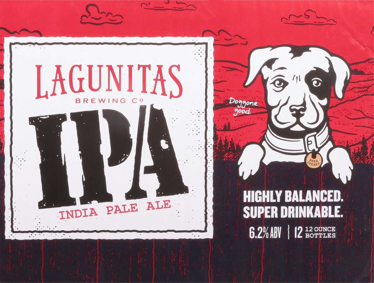 slide 7 of 9, Lagunitas IPA, 12 Pack, 12 fl. oz. Bottles, 144 fl oz