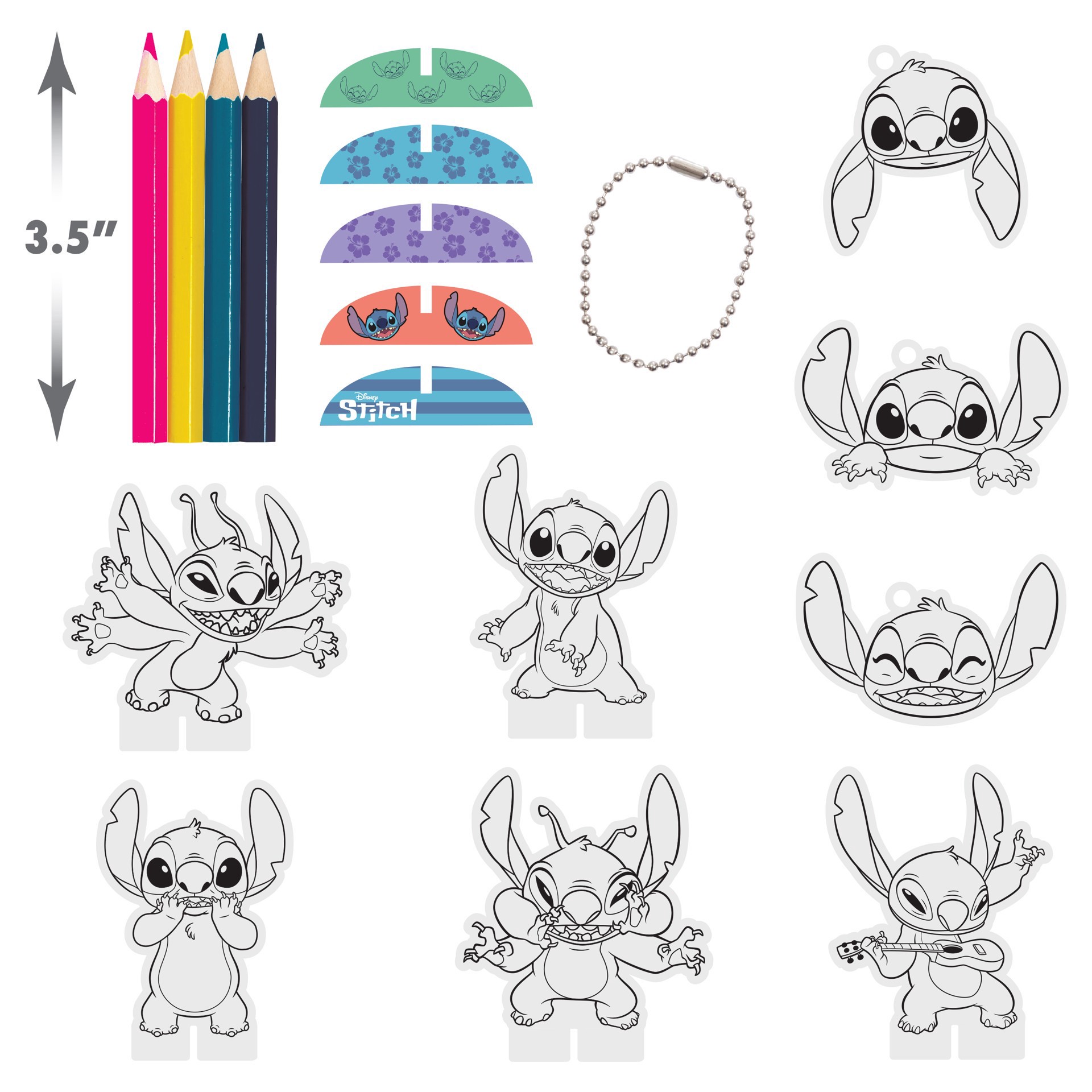 slide 2 of 3, Just Play Shrinky Dinks Disney Stitch Create & Play Kit, 8.5 in x 11 in x 1.5 in