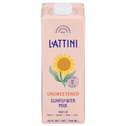 Lattini Unsweetened Sunflower Seed Milk 32 fl oz