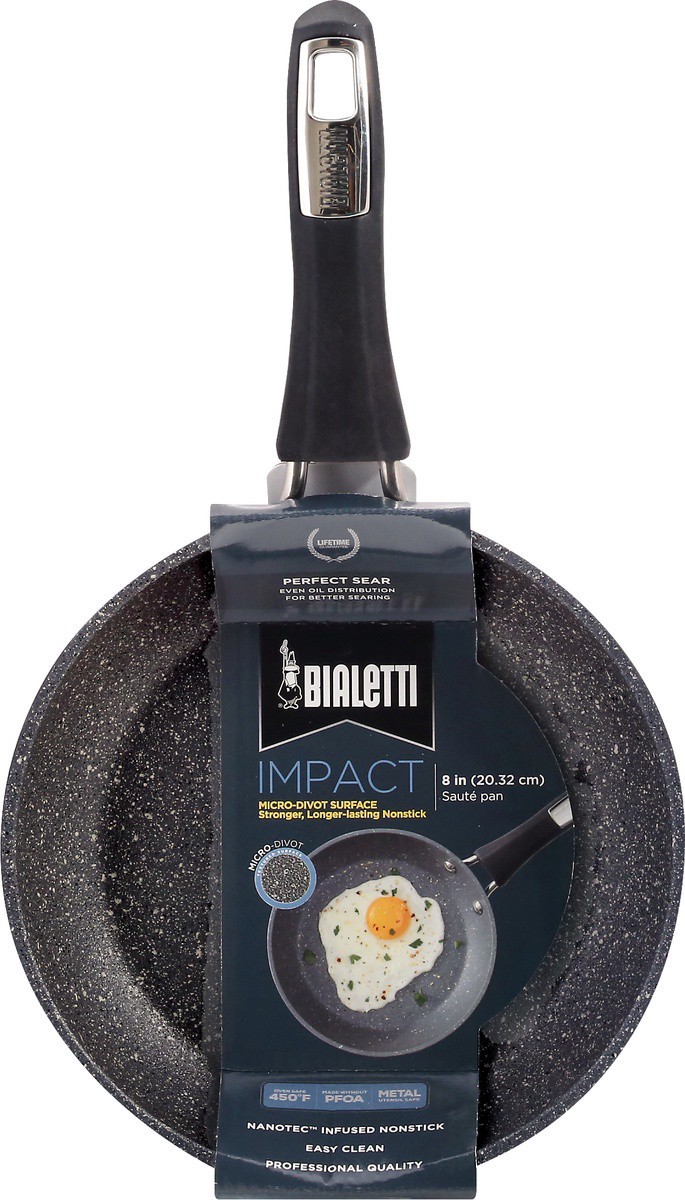 slide 6 of 9, Bialetti Impact 8 Inch Nonstick Saute Pan 1 ea, 1 ct