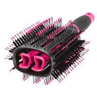 slide 3 of 13, Conair Blowout Stylist Oval Round Brush With Clips, 3 ct