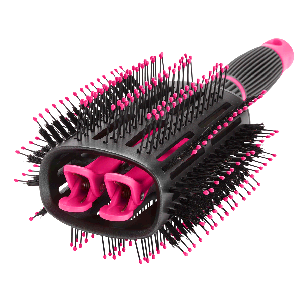 slide 5 of 13, Conair Blowout Stylist Oval Round Brush With Clips, 3 ct