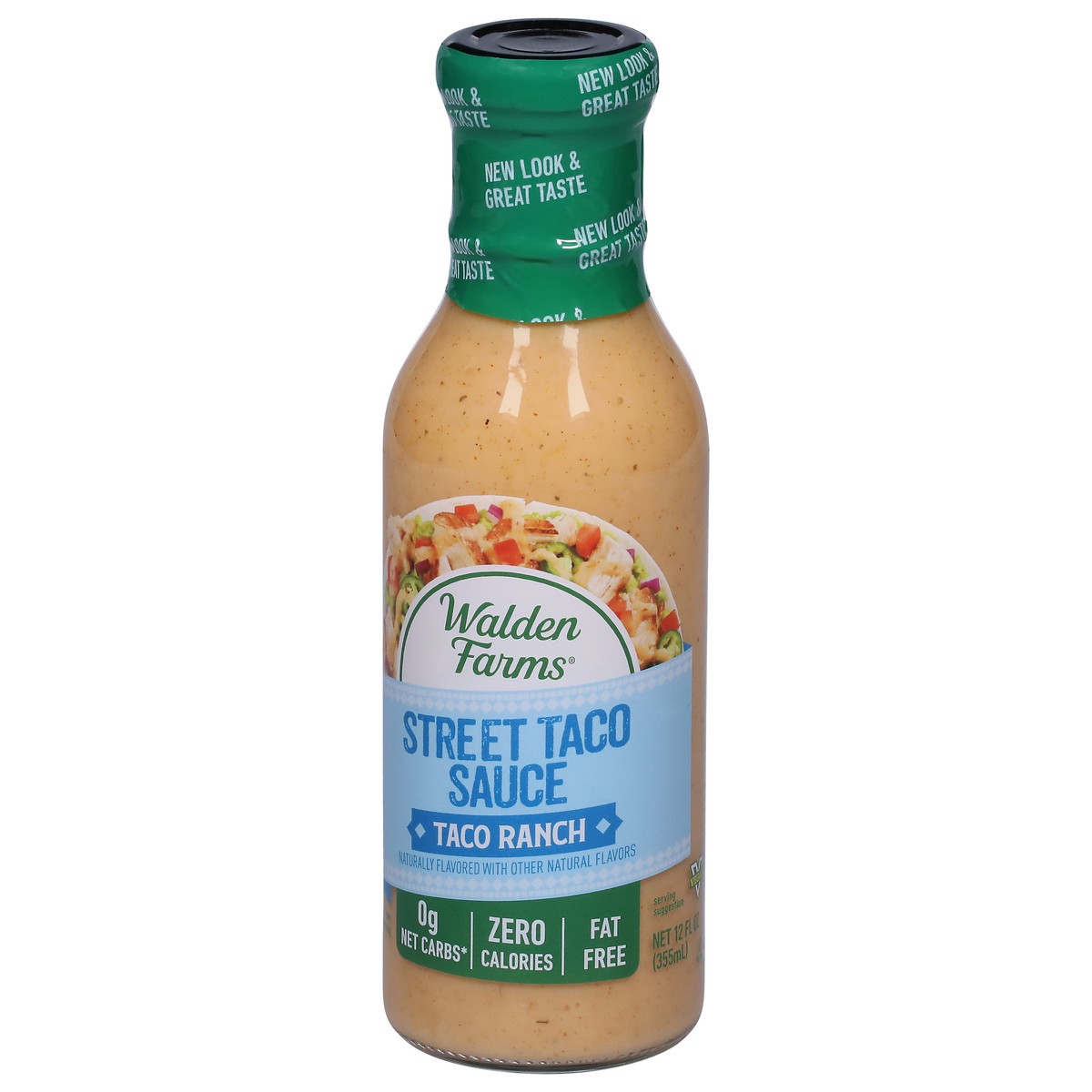 slide 3 of 9, Walden Farms Street Taco Sauce Ranch, 12 fl oz