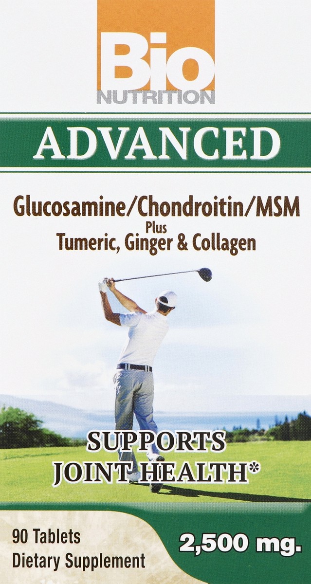 slide 4 of 5, Bio Nutrition Glucosamine/Chondroitin/MSM 90 ea, 90 ct