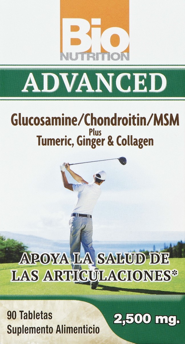 slide 3 of 5, Bio Nutrition Glucosamine/Chondroitin/MSM 90 ea, 90 ct