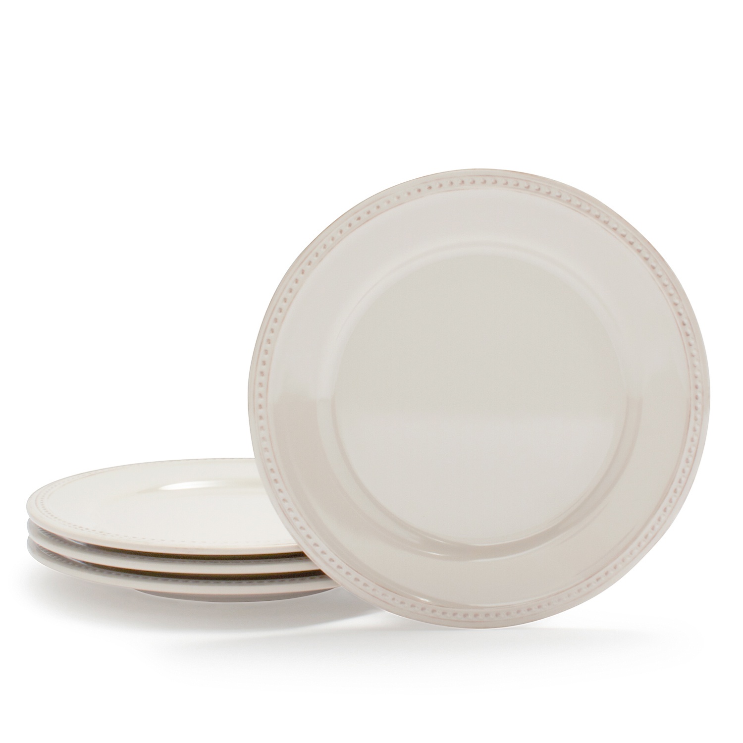 slide 1 of 1, Sur La Table Pearl Melamine Salad Plates, Gray, 4 ct