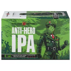 Revolution Brewing IPA Anti-Hero Beer 6 - 12 fl oz Cans