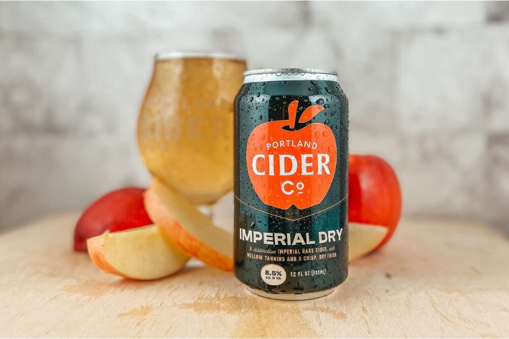 slide 4 of 5, Portland Cider Co Imperial Dry Hard Cider 6 - 12 fl oz Cans, 6 ct