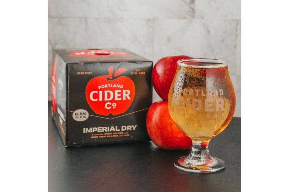 slide 2 of 5, Portland Cider Co Imperial Dry Hard Cider 6 - 12 fl oz Cans, 6 ct
