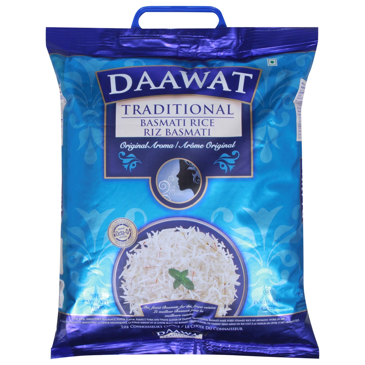 slide 1 of 1, Daawat Traditional Original Aroma Basmati Rice 10 lb, 10 lb