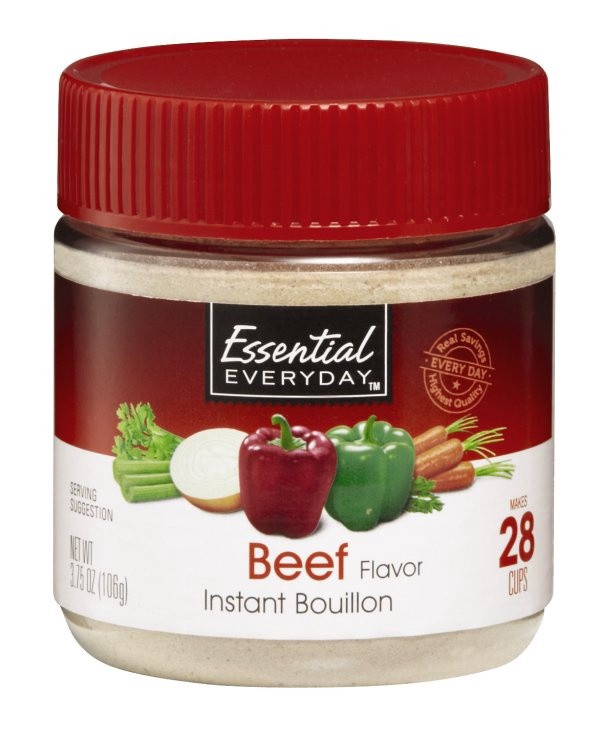 slide 1 of 1, Essential Everyday Instant Beef Bouillon, 3.75 oz