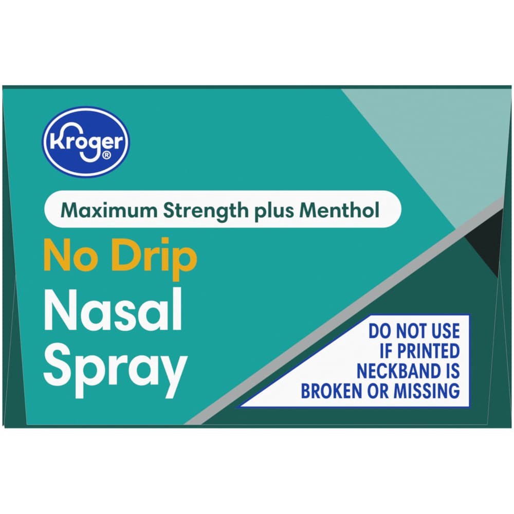 slide 5 of 6, Kroger Oxymetazoline Hcl Severe Congestion Nasal Spray With Menthol, 1 fl oz