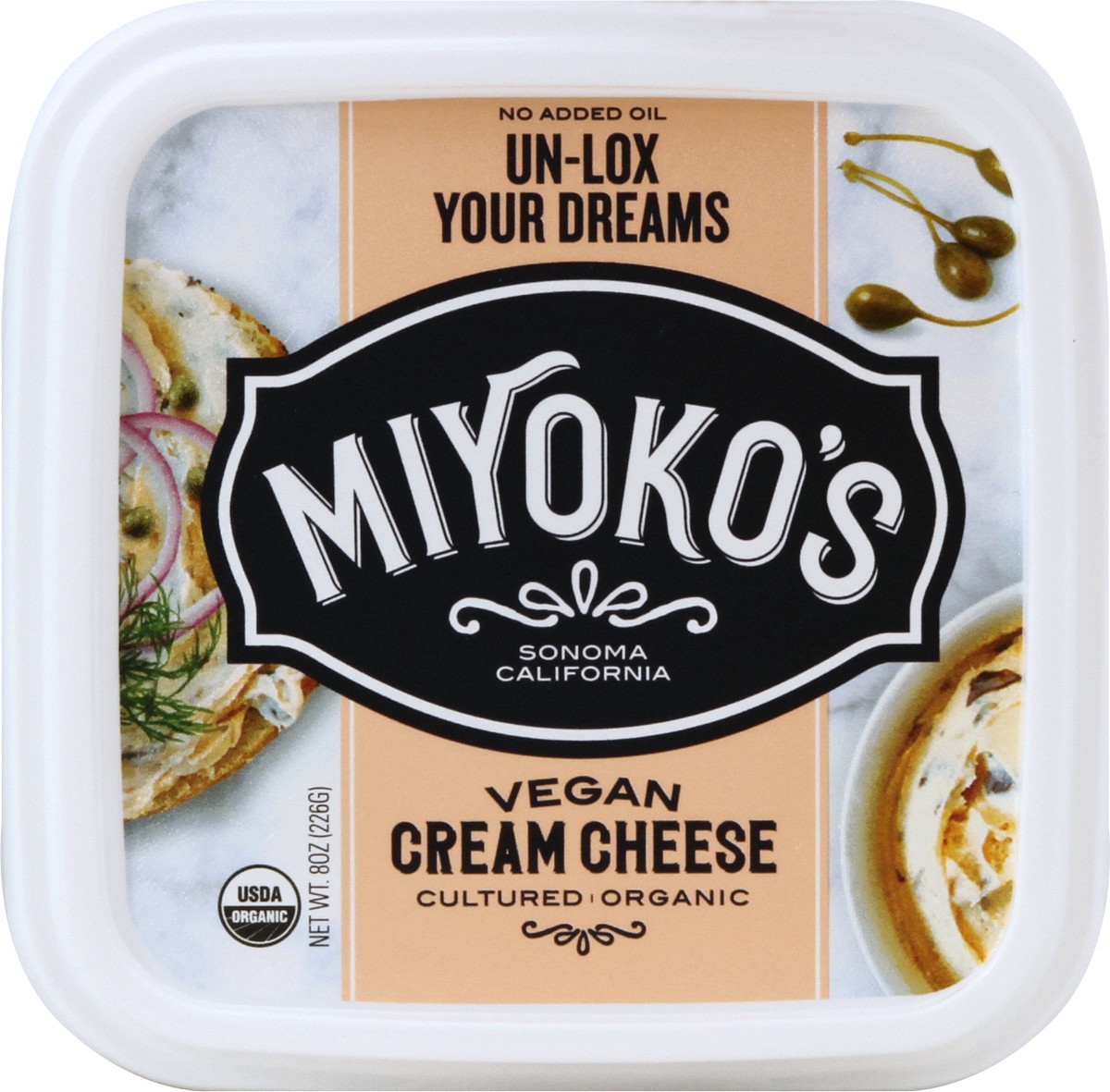 slide 7 of 10, Miyoko's Creamery FIsh Free Lox Cultured Vegan Cream Cheese, 8 oz