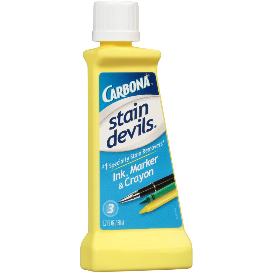 slide 2 of 6, CARBONA Stain Devils Ink/Crayon Spot Remover 1.7 Floz., 1.7 fl oz