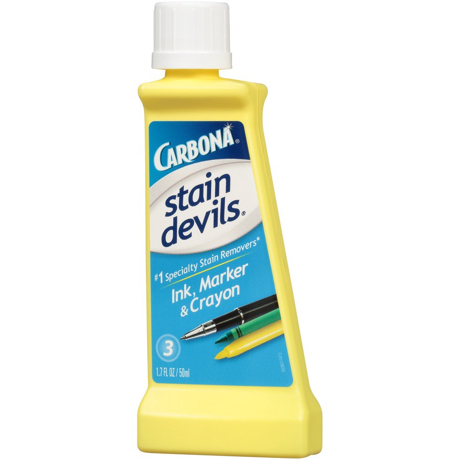 slide 3 of 6, CARBONA Stain Devils Ink/Crayon Spot Remover 1.7 Floz., 1.7 fl oz