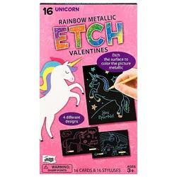 Mel Rainbow Unicorn Etch Kit - 16 CT