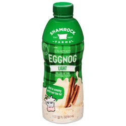 Shamrock Light Eggnog 1 qt