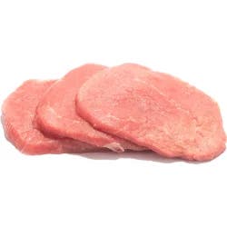 Beef Eye Round Seamed Steaks Boneless